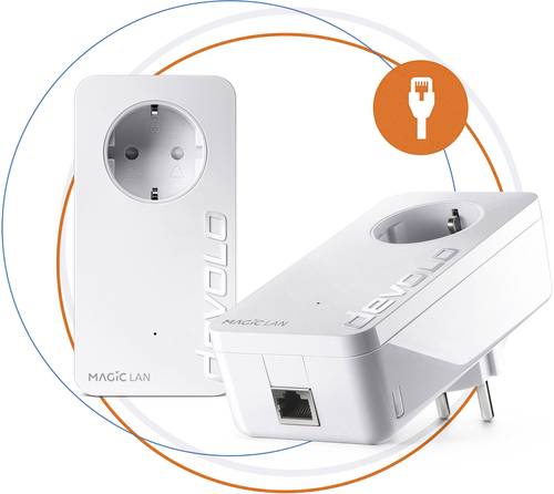 Devolo Magic 2 LAN 1-1-2 DE/AT Powerline Starter Kit 2400MBit/s