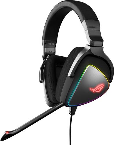 Asus ROG Delta Gaming Over Ear Headset kabelgebunden Stereo Schwarz Mikrofon-Rauschunterdrückung La