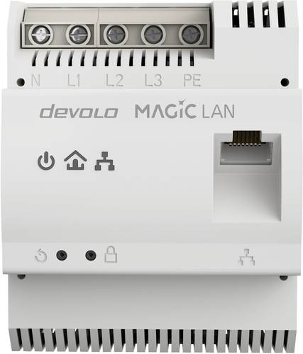 Devolo Magic 2 LAN Powerline DINrail Adapter 2400MBit/s