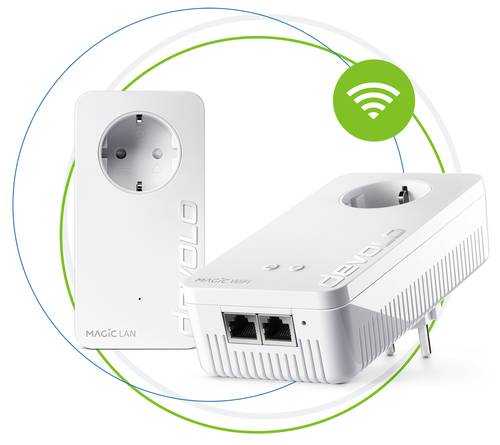 Devolo Magic 2 WiFi next Starter Kit Powerline WLAN Starter Kit 2400MBit/s