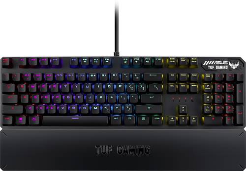 Asus TUF GAMING K3 Kabelgebunden Gaming-Tastatur Beleuchtet Deutsch, QWERTZ, Windows® Schwarz