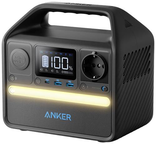 Anker 521 PowerHouse Powerstation 80000 mAh LiFePO 4 Schwarz LED Taschenlampe