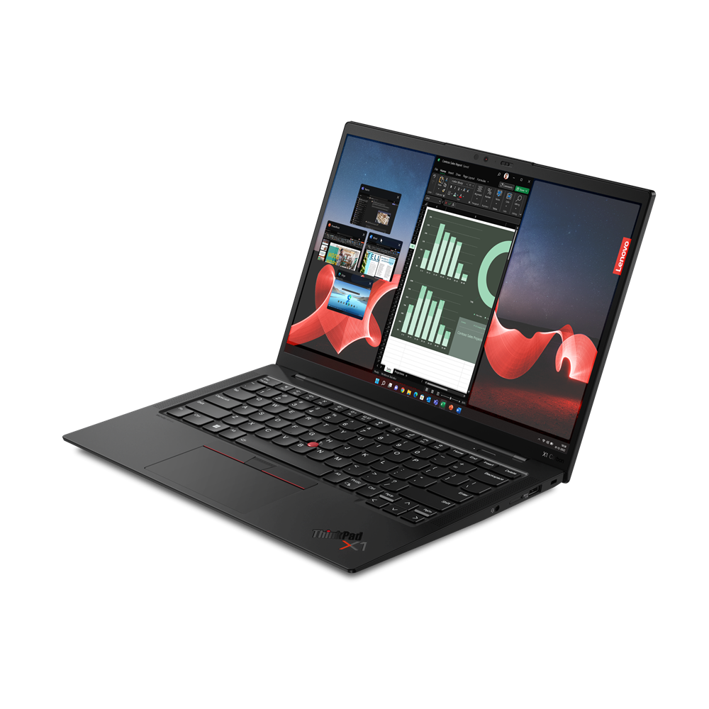 Lenovo ThinkPad X1 Carbon Gen 11 21HM – 180°-Scharnierdesign – Intel Core i5 1335U / 1.3 GHz – Evo – Win 11 Pro – Intel Iris Xe Grafikkarte – 16 GB RAM – 512 GB SSD TCG Opal Encryption 2, NVMe, Performance – 35.6 cm (14) IPS 1920 x 1200 – NFC, 802.11a/b/g/n/ac/ax (Wi-Fi 6E) – 4G LTE – tiefschwarze Farbe – kbd: Deutsch – mit 3 Jahre Lenovo Premium-Support, CO2-Ausgleich 0,5 Tonnen