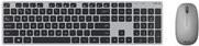 ASUS W5000 – Tastatur-und-Maus-Set – kabellos – 2,4 GHz – QWERTZ – Deutsch – Grau (90XB0430-BKM1R0)