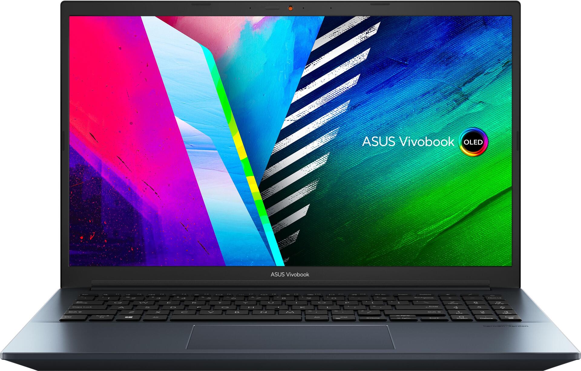 ASUS VivoBook Pro 15 OLED M3500QC-L1505X 5900HX Notebook 39,6 cm (15.6 ) Full HD AMD Ryzen 9 16 GB DDR4-SDRAM 1000 GB SSD NVIDIA GeForce RTX 3050 Wi-Fi 6 (802.11ax) Windows 11 Pro Blau (90NB0UT2-M00EM0)