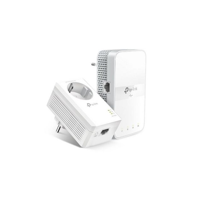 TP-Link TL-WPA7619 KIT Powerline 1000 Mbit/s Ethernet-Anschluss WLAN AdapterErweitern Sie schnell und zuverlässig WLAN in jedem ZimmerDer TL-WPA7619 KIT verwandelt den vorhandenen Stromkreis Ihres Hauses in ein ultraschnelles Netzwerk und bringt kabelgebundene und kabellose Netzwerke an alle Stellen