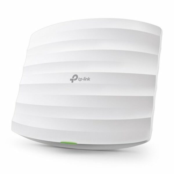 Der TP-Link Omada EAP245 ist ein AC1750-Dualband-Gigabit-Accesspoint zur Deckenmontage. Er bietet ein Simultanes Dualband mit 450 Mbit/s WLAN-Geschwindigkeit auf 2