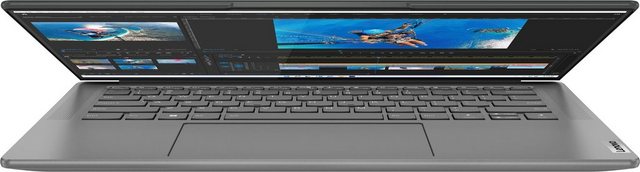 Praktisches Notebook mit großem Speicher Das Yoga Slim 7 ProX 14ARH7 ist ein Notebook der Marke Lenovo. Windows® 11 Home ist vorinstalliert und so steht deiner Produktivität von Beginn an nichts im Weg. Anschlussmöglichkeiten für weitere Geräte stehen dank USB- und HDMI-Schnittstelle zur Verfügung. Für Video-Chats