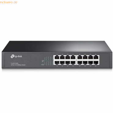 Der Fast-Ethernet-Switch TL-SF1016DS bietet Ihnen ein leistungsfähiges