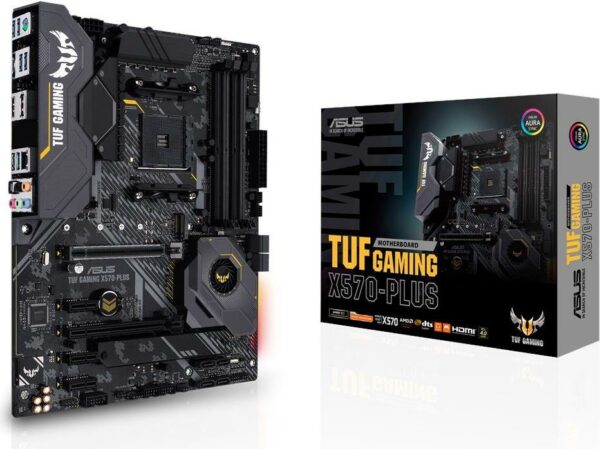 Kurzinfo: ASUS TUF GAMING X570-PLUS - Motherboard - ATX - Socket AM4 - AMD X570 - USB-C Gen2