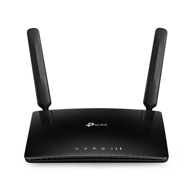 300Mbit/s-WLAN-Router mit 4G/LTE  Unterstützt den Mobilfunkstandard 4G/LTE mit Downloadraten von bis zu 150 Mbit/s