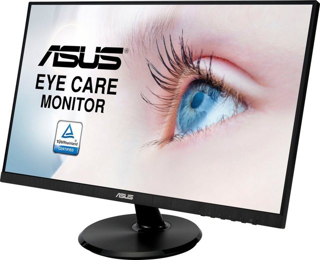 Der ASUS VA24DCP Eye Care Monitor verfügt über ein 61cm (24 Zoll) großes IPS-Panel mit Full-HD-Auflösung (1920x1080)