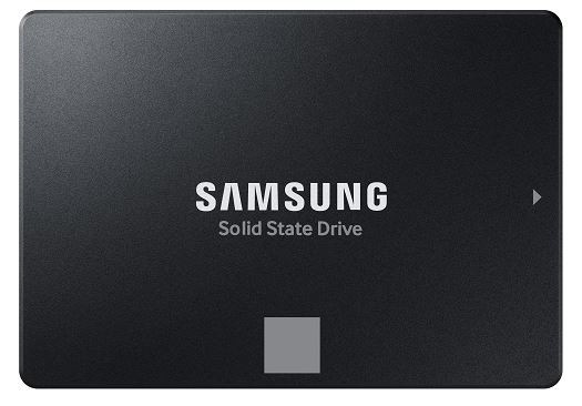 Samsung 870 EVO MZ-77E1T0B – SSD – verschlüsselt – 1TB – intern – 2.5 (6,4 cm) – SATA 6Gb/s – Puffer: 1GB – 256-Bit-AES – TCG Opal Encryption (MZ-77E1T0B/EU)