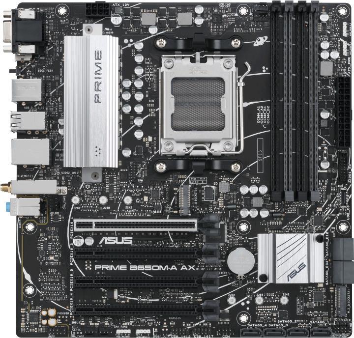 ASUS Prime B650M-A – Motherboard – micro ATX – LGA1700-Sockel – Onboard-Grafik (CPU erforderlich) – HD Audio (8-Kanal) (90MB1C10-M0EAY0)