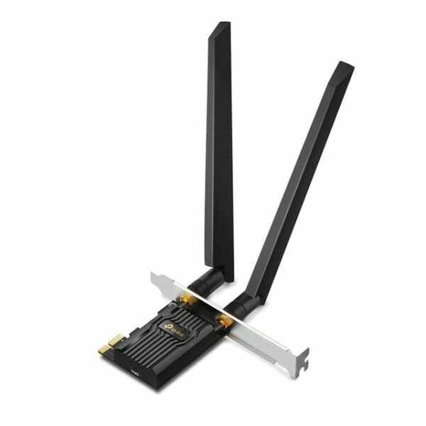 Archer TXE72E rüstet Ihren PC mit dem neuen 6-GHz-Band auf und erschließt das volle Potenzial Ihres WiFi 6E-Routers. Genießen Sie ungehindertes Streaming auf dem 6-GHz-Band – exklusiv für WiFi 6E-Geräte. Dies verhindert Geschwindigkeitsverluste und Interferenzen durch ältere Geräte.Der PCIe Adapter bringt den WLAN-Empfang Ihres PCs mit der revolutionären Kombination von OFDMA und MU-MIMO auf die nächste Stufe. Dies stellt die Effizienz der WLAN-Verbindung Ihres PCs sicher