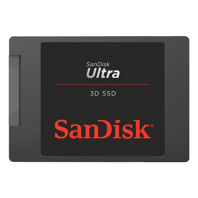 Sandisk Ultra 3D interne SSD (500) 2.5″ 560 MB/S Lesegeschwindigkeit, 530 MB/S Schreibgeschwindigkeit