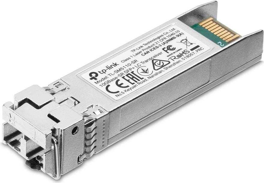 TP-LINK TL-SM5110-SR Netzwerk-Transceiver-Modul Faseroptik 10000 Mbit/s SFP+ 850 nm (TL-SM5110-SR)