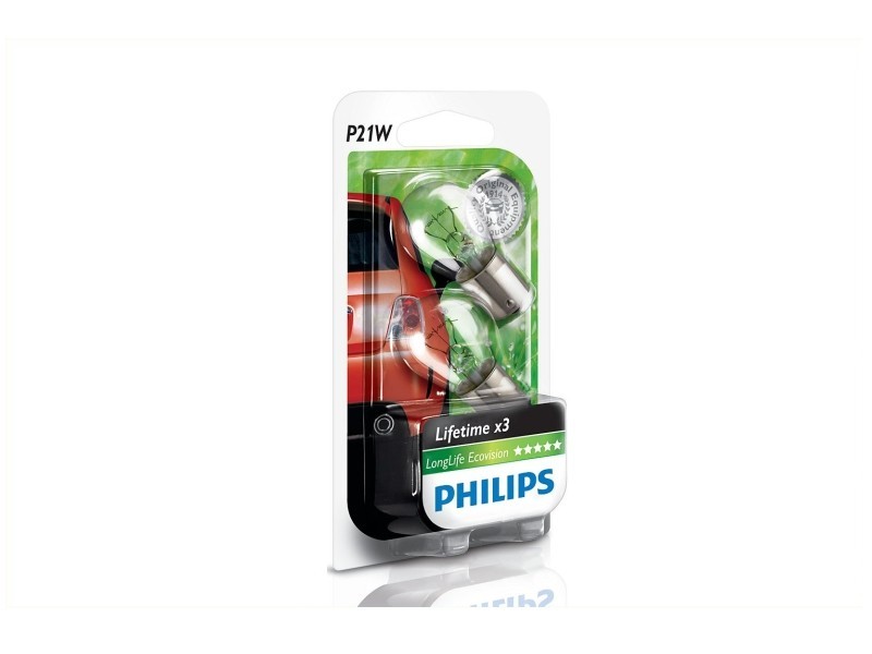 PHILIPS Glühlampe, Blinkleuchte LongLife EcoVision 12V für AUDI A6 C7 Allroad C6 MERCEDES-BENZ A-Klasse KIA Sorento III