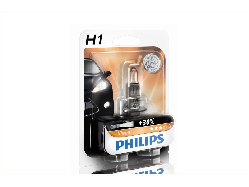 PHILIPS Glühlampe, Fernscheinwerfer Vision 12V