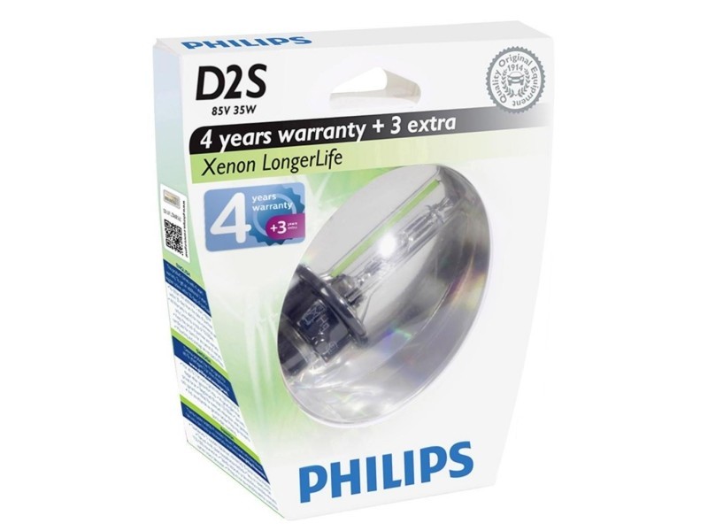 Philips | D2S Xenon Longerlife 35W (1 Stk.) (85122SYC1) für Infiniti Audi