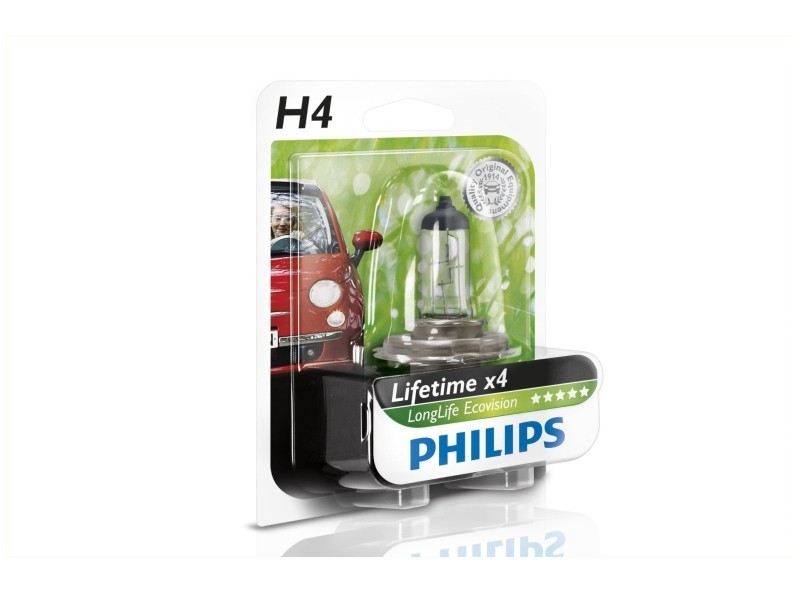 PHILIPS Glühlampe, Fernscheinwerfer LongLife EcoVision (12342LLECOB1) für OPEL