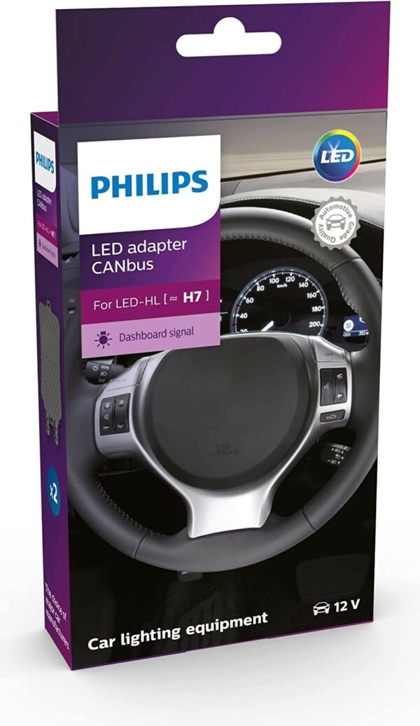 PHILIPS CANbus-Adapter-LED H7 Spannung [V]:12 V