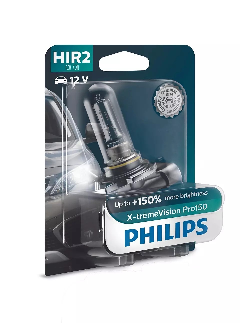 Philips | HIR2 X-tremeVision Pro150 (1 Stk.) (9012xVPB1) für Opel Jaguar Toyota