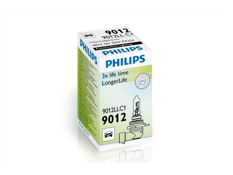 Philips | HIR2 LongLife 55W (1 Stk.) (9012LLC1) für Glüh-/Leuchtstofflampen