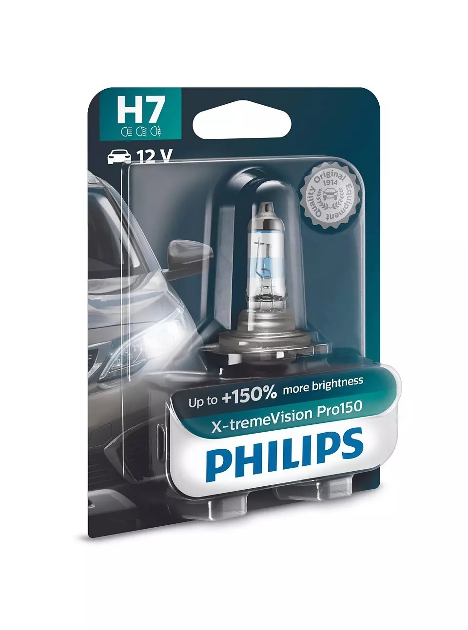 Philips | H7 X-tremeVision Pro150 (1 Stk.) (12972xVPB1)