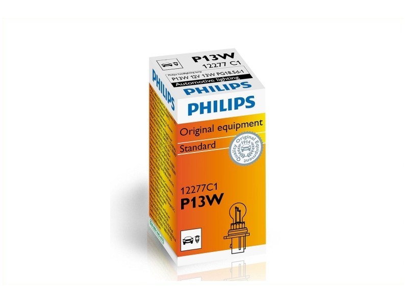 Philips | P13W (1 Stk.) (12277C1) für Glüh-/Leuchtstofflampen