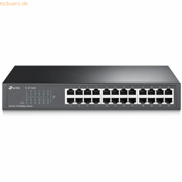 Der Fast-Ethernet-Switch TL-SF1024D bietet Ihnen ein leistungsfähiges