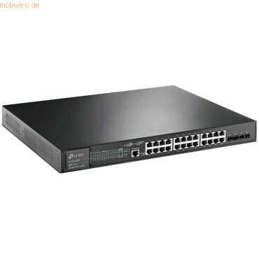 Der TL-SG3428XMP von TP-Link ist ein 10G Uplink Managed Switch für ein vollständiges Omada-Netzwerk. 24 Gigabit Ethernet Ports mit PoE+ bieten eine zuverlässige Verbindung und vier 10 Gbit/s SFP+ Slots bieten eine nicht blockierende Switching-Leistung und eine extrem niedrige Latenz