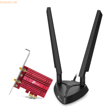 Archer TXE75E bewaffnet Ihren PC mit dem neu eröffneten 6-GHz-Band und entfaltet das volle Potenzial Ihres WLAN-6E-Routers. Genießen Sie ungehindertes Streaming im 6-GHz-Band  exklusiv für WiFi 6E-Geräte. Dies verhindert Geschwindigkeitseinbußen und Störungen durch ältere Geräte.Archer TXE75E bringt den WLAN-Empfang Ihres PCs mit der revolutionären Kombination aus OFDMA und MU-MIMO auf die nächste Stufe. Dies gewährleistet die Effizienz der WLAN-Verbindung Ihres PCs