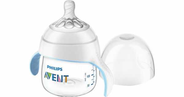 Dieser PHILIPS AVENT Trinklernbecher mit Silikonsauger hilft beim Übergang zu einem richtigen Trinkbecher. Der weiche Lerngriff eignet sich bestens für kleine Hände. Das Anti-Kolik-System verringert Koliken und Unwohlsein.  Details: - kompatibel mit Philips Avent -Flaschen und -Bechern - flexibles Spiraldesign mit Komfortkissen - spülmaschinenfest  Maße: -Fassungsvermögen: ca. 150 ml  Material: Kunststoff