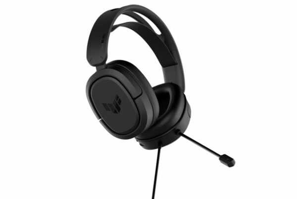   Das TUF Gaming H1 Headset bietet 7.1-Surround-Sound mit tiefen Bässen