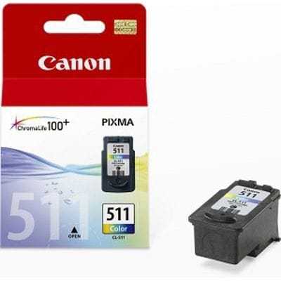 Canon 2972B001 Druckerpatrone Multipack (cyan, magenta, gelb) CL 511