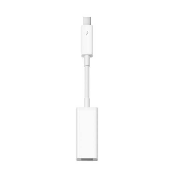 • Original Zubehör von Apple • Thunderbolt auf FireWire Adapter mit integriertem Thunderbolt Kabel