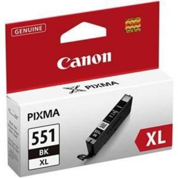 • Canon CLI551BK XL Tintenpatrone (6443B001) • Farbe: Schwarz • Inhalt: 11ml • Kompatibel zu: Canon PIXMA MG6350