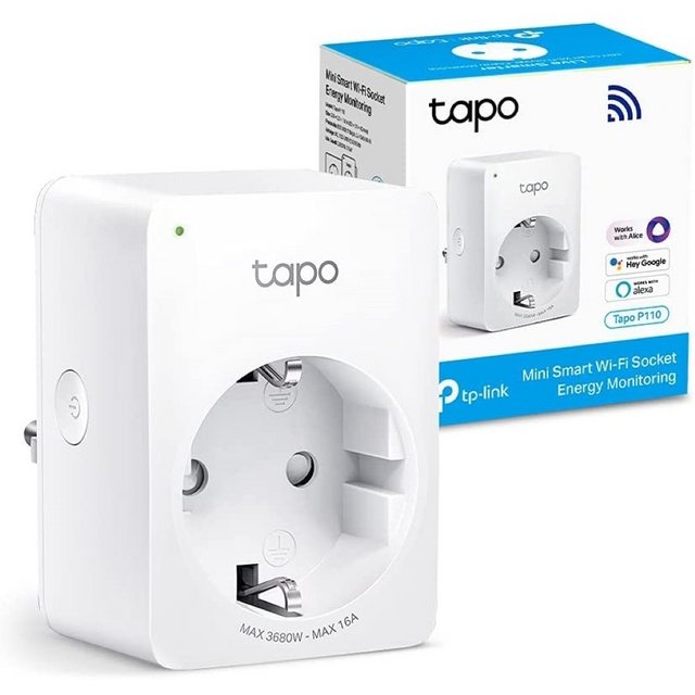 TP-Link WLAN-Steckdose Tapo P110 – WLAN-Steckdose – weiß