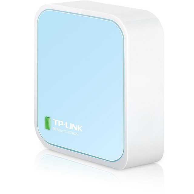 TP-Link TL-WR802N N300 WLAN-Router, 300Mbit/s-WLAN-Nano-Router