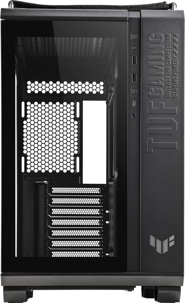 Kurzinfo: ASUS TUF Gaming GT502 - Mid tower - ATX - Seitenteil mit Fenster (gehärtetes Glas) - keine Spannungsversorgung - USB/Audio Gruppe Systemgehäuse Hersteller ASUS Hersteller Art. Nr. 90DC0090-B09000 Modell TUF Gaming GT502 EAN/UPC 4711081888048 Produktbeschreibung: ASUS TUF Gaming GT502 - mid tower - ATX Produkttyp Systemschrank Formfaktor Mid tower Seitenplatte mit Fenster Ja