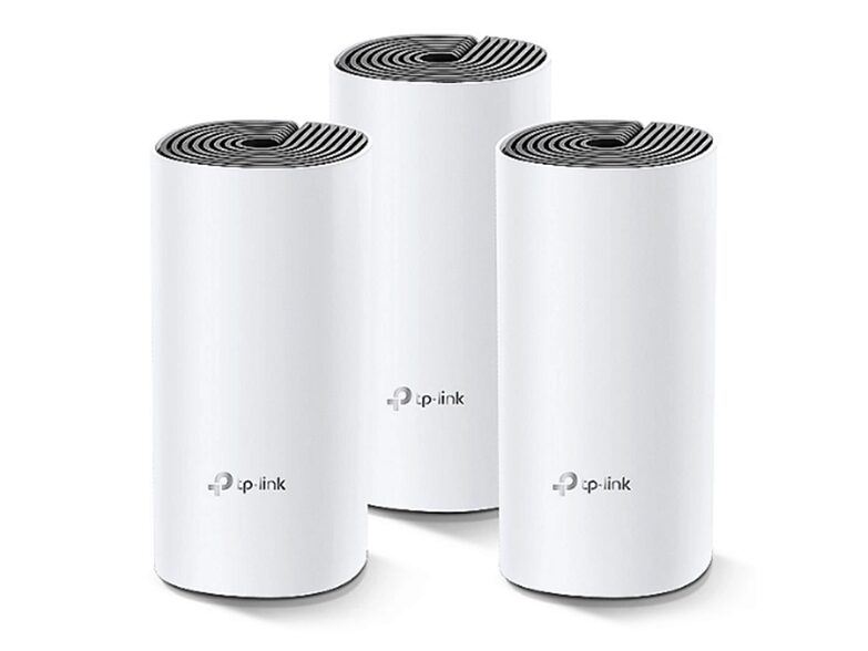 TP-Link Deko M4, AC1200 Whole Home Mesh Wi-Fi System, 3er-Pack, weiß