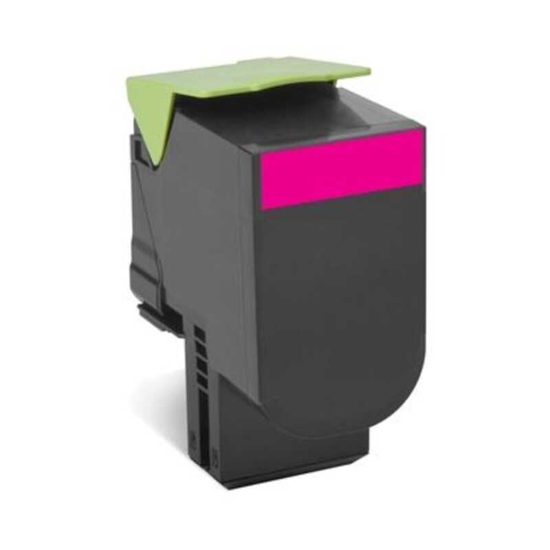 Lexmark 80C20M0 Rückgabe-Tonerkasette Magenta 1.000 Seiten CX410, CX510