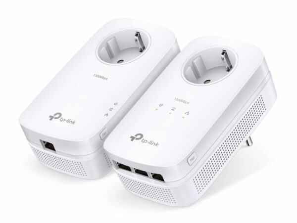 Das TP-Link TL-PA8010P KIT AV1300-Gigabit-Powerline-Adapter Kit mit Steckdose führt Ihr gesamtes Heimnetzwerk in eine neue Ära. Mit HomePlug AV2 Standard