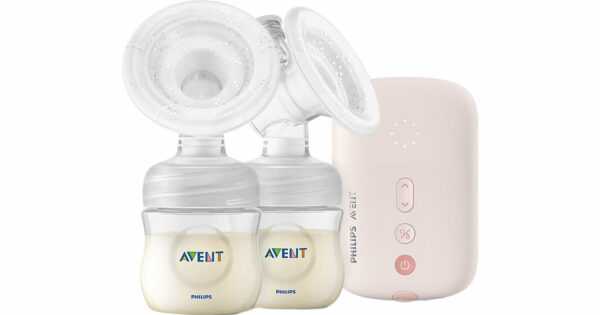 Die elektrische Doppel-Milchpumpe von Philips Avent passt sich der Brust bestmöglich an. Ihre Natural-Motion-Technologie ahmt die natürliche Trinkbewegung des Babys optimal nach - für einen noch schnelleren Milchfluss und ein unkompliziertes Abpumpen. Außerdem ist mit SCF397/11 ein Abpumpen in einer aufrechten Sitzposition möglich. Lieferumfang: 1 Milchpumpe SCF397/11