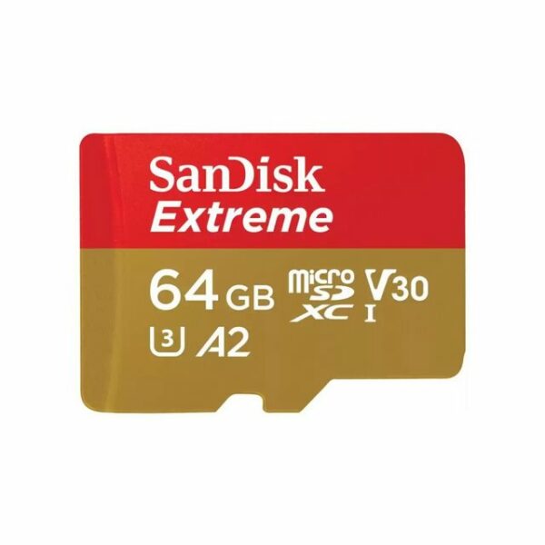 SanDiskmicro SDXC SpeicherkartemicroSDXC Extreme 64GB (R190MB/s) +