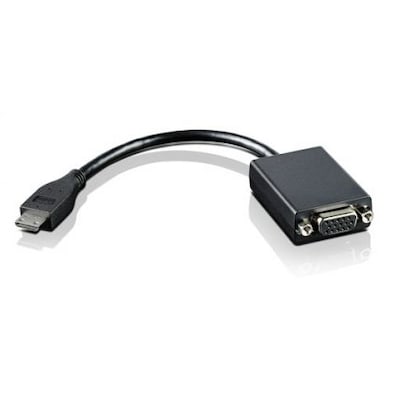 • Mini-HDMI zu VGA Adapter • 20 cm Kabellänge