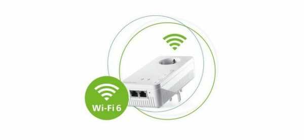 Der erste WiFi 6 Powerline-Adapter der Welt ist zugleich der Schnellste und revolutioniert die WLAN-Geschwindigkeit in Ihrem Zuhause! Mit 50 Prozent mehr WLAN-Power als jeder WiFi 5-PLC-Adapter erreicht der devolo Magic 2 WiFi 6 bis zu 1800 Mbit/s (WLAN) und stellt diese jedem Nutzer zur Verfügung. Denn dank OFDMA werden die Kanäle flexibel genutzt: Bestes WLAN für alle – beim Senden