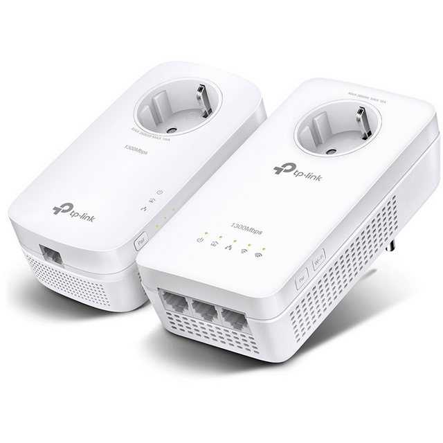 TP-Link TL-WPA1300P Kit – Powerline Adapter WLAN – weiß Netzwerk-Adapter