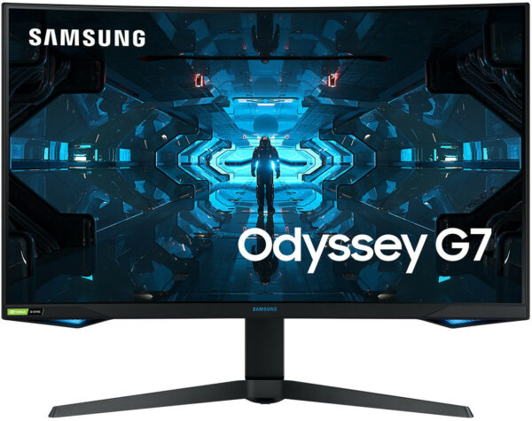 Kurzinfo: Samsung Odyssey G7 C32G75TQSU - G75T Series - QLED-Monitor - gebogen - 80 cm (32) (31.5 sichtbar) - 2560 x 1440 WQHD - VA - HDMI